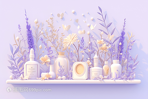 薰衣草護(hù)膚品 花卉中的自然美肌力量